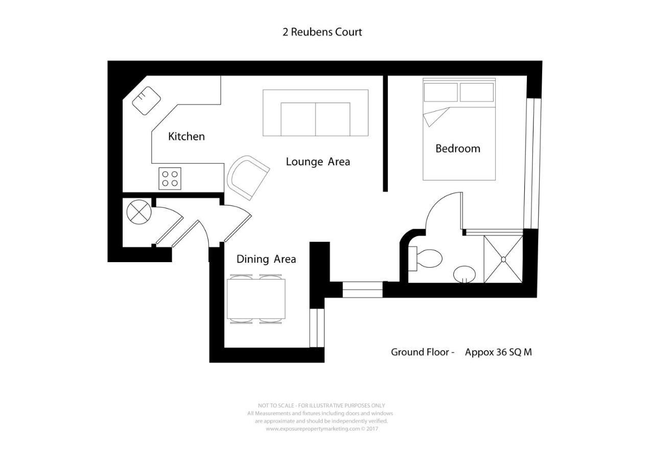 City Apartments - Reubens Court York Esterno foto